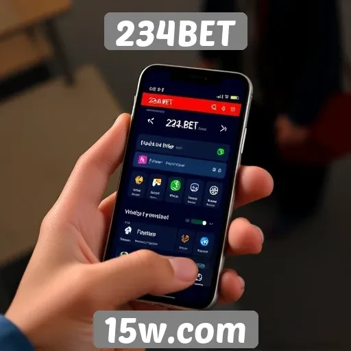 Funcionalidades do aplicativo móvel 234BET